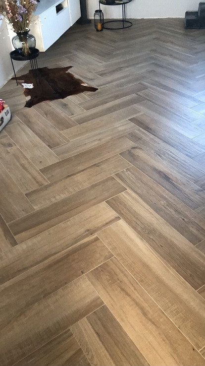 Warme houtlook en stoere betonlook